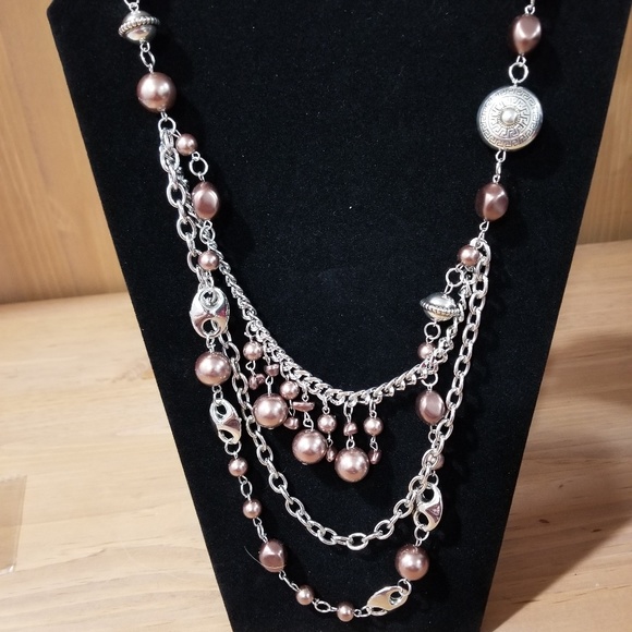 Paparazzi Accessories All The Trimmings Brown Necklace Paparazzi